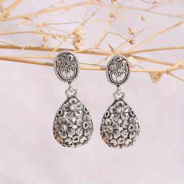 DAIIIBABYYY  -  Vintage Bohemian Flower Dangle Earrings Women's Elegant Temperament Jewelry Holiday Party Delicate Accessories